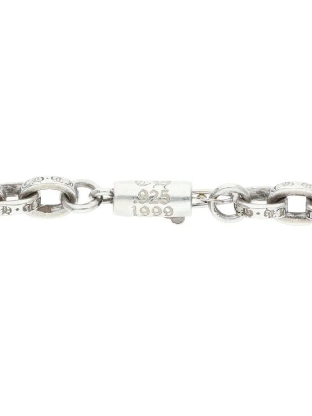 Chrome Hearts Paper Chain 20 Silver Necklace